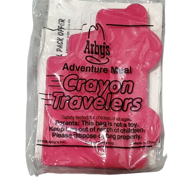 1999 Arbys Crayon Travelers Boat New in Package - Picture 1 of 2